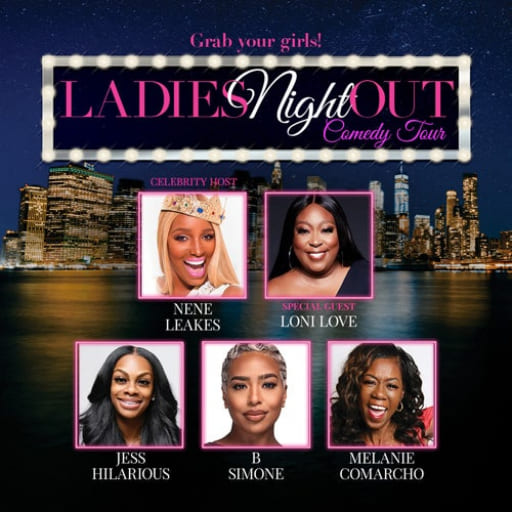 Ladies Night Out Comedy Tour Birmingham Tickets